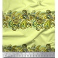 thumbnail image 1 of Soimoi Cotton Poplin Fabric Check,Floral & Paisley Print Sewing Fabric Yard 42 Inch Wide, 1 of 1