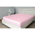 thumbnail image 4 of 6 Piece Zipper Sheet Set, Twin XL Size 6 Inch Deep Pocket, 800 TC, Solid Light Pink Color., 4 of 9