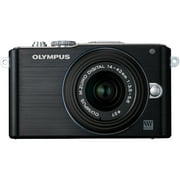 Olympus PEN E-PL3 12.3 Megapixel Mirrorless Camera with Lens, 0.55", 1.65", Black