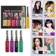 thumbnail image 3 of 6 Colors Temporary Hair Dye for Girls Bright Colors Safe Easy Blending Washable Disposable Hair Dye Color Type B, 3 of 5