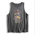thumbnail image 4 of QunYou Summer Tank Tops for Women Crew Neck Sleeveless Shirts Women's Summer Casual Round Neck Loose Sleeveless T-Shirt, 4 of 4