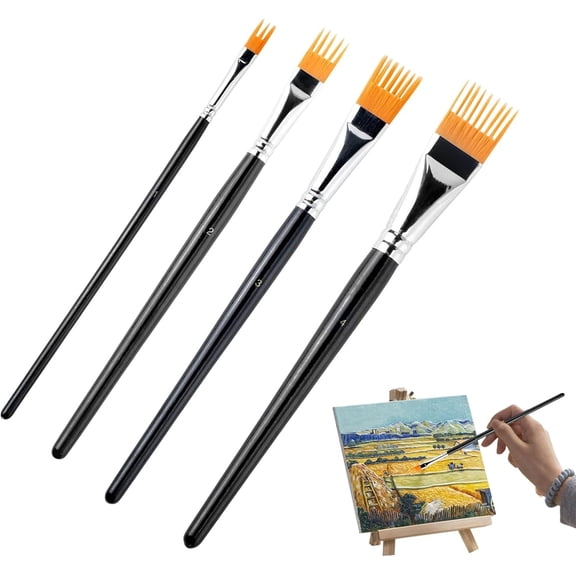 Grainer Brush Set, Ergonomic & Precise Design,Comb Artist Brush Set,Professional
