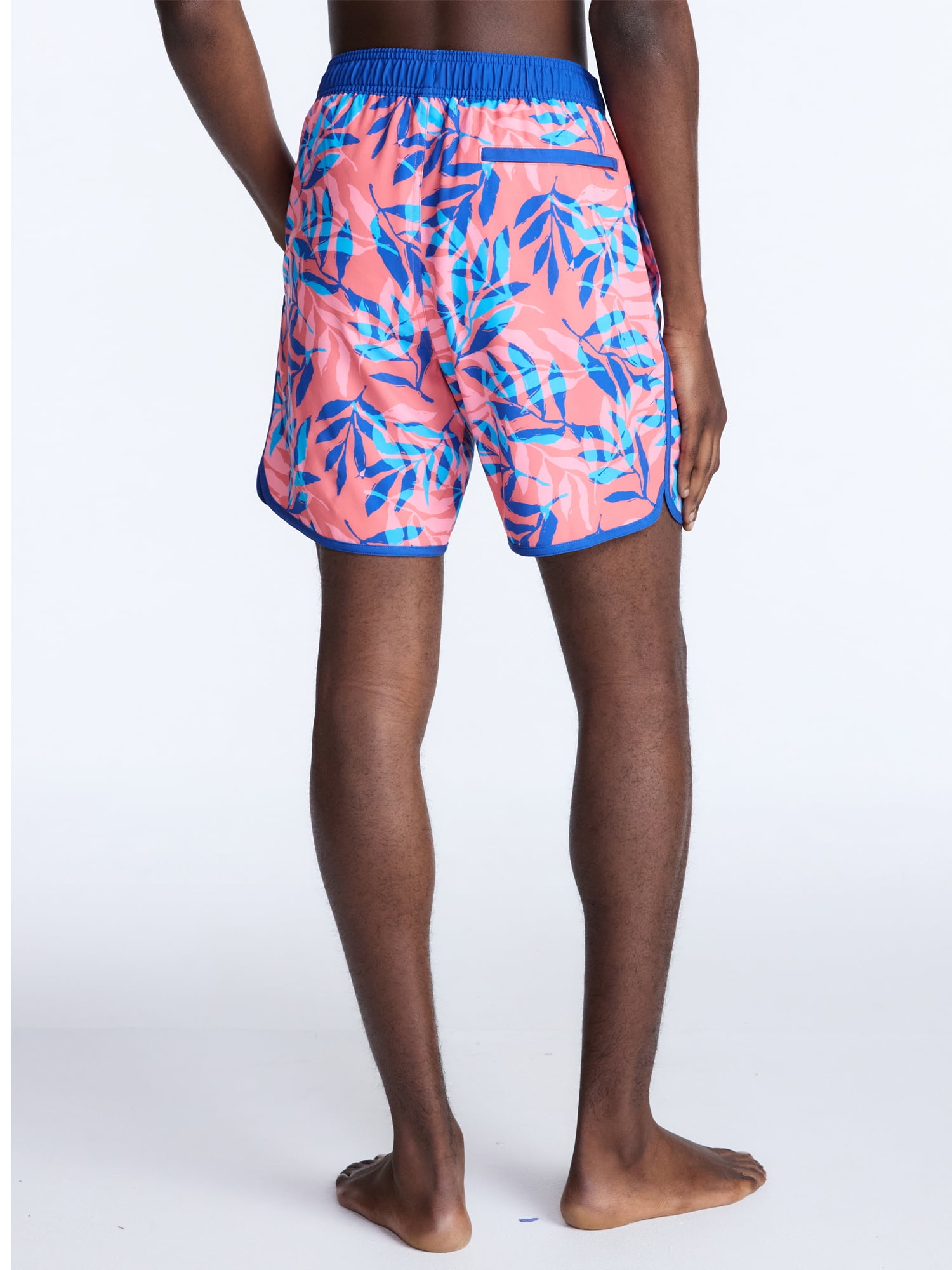 George Men's Dolphin Hem Shorts, 7" Inseam, Sizes S-3XL