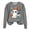 Gray-Halloween Shirts, variant on Halloween Sweatshirts for Women Funny Pumpkin Ghost Print Sweatshirt Stretch Round Neck T-shirt Long Sleeve Tunic Pullover Tops Halloween Clothes