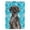Labrador Retriever - Black, variant on Black Labrador Winter Garden Flag