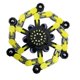 thumbnail image 1 of Vogacara Juguete para aliviar el estrés deformable DIY para niños, giroscopio giratorio con punta de dedo, cadena creativa, Robot giroscópico mecánico Juguetes No.1 Vogacara FN007767-01, 1 of 6