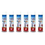 6 Pack Aquafresh Kids Cavity Protection Toothpaste, Bubblemint, 4.6 oz each