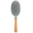 thumbnail image 3 of Detangling Hair Brush Portable Wooden Handle Scalp Massage Paddle Styling Tool for Wet and Dry Hair, 3 of 5