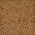 thumbnail image 1 of Ahgly Company Machine Washable Indoor Square Transitional Red Brown Area Rugs, 7' Square, 1 of 7