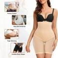 thumbnail image 6 of Irisnaya Shapewear Bodysuits for Women Padded Butt Lifter Seamless High Waist Trainer Slim Panties Tummy Control Body Shaper Hip Enhancer Thigh(Beige 3X-Large), 6 of 8