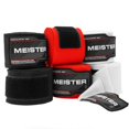 thumbnail image 3 of Vendas para manos Meister Adult 180 para MMA y boxeo - paquete de 3 pares, 3 of 4