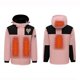 thumbnail image 1 of Chaquetas y abrigos casuales de manga larga con capucha, con USB, temperatura constante, calefactables, resistentes al viento, talla grande, para hombre y mujer, invierno, 4 unidades, 1 of 4