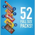 thumbnail image 2 of MandM S Skittles Snickers Twix and Starburst Candy Bulk Variety Pack 52 Count, 2 of 8