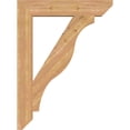 thumbnail image 3 of Ekena Millwork 5 1/2"W x 34"D x 46"H Funston Slat Smooth Bracket, Western Red Cedar, 3 of 4