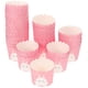 thumbnail image 1 of Cupcake Baking Cups Storage Container for Food Store Western Restaurant Pink Paper Material Greaseproof 100Pcs, 1 of 5