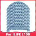 thumbnail image 1 of For ILIFE L100 / ILIFE A10S Robot Vacuum Cleaner Replacement Accessories Kit Main Brush Side Brush Mop Cloths Rag Spare Parts~1383, 1 of 3
