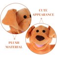 thumbnail image 4 of KAKOWELY Marionetas de mano de perro de dibujos animados, marionetas de mano de animal de peluche flexible, marionetas interactivas para contar historias, 4 of 4