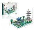 thumbnail image 6 of Hangzhou West Lake Architecture Building Sets, Kimiangel 5186PCS Mini Building Blocks Architecture Model Micro Blocks Toys Gifts for Kids Adults, Blossom Tree Building Set, 6 of 7