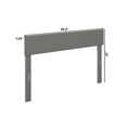 thumbnail image 4 of AFI Boston Solid Wood Full Size Contemporary Headboard in Gray, 4 of 5