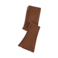 thumbnail image 5 of Karoyedx Joggers for Toddler Girls Toddler Girls Sweatpants Baby Wide Leg Pants Kids Drawstring Baggy Open Bottom Jogger Clothes with Pockets Brown Size,2-3 Years, 5 of 7