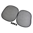 thumbnail image 1 of BLACK Car Sun shades Screen Mesh for Kids Children 44cm x 36cm, 1 of 12