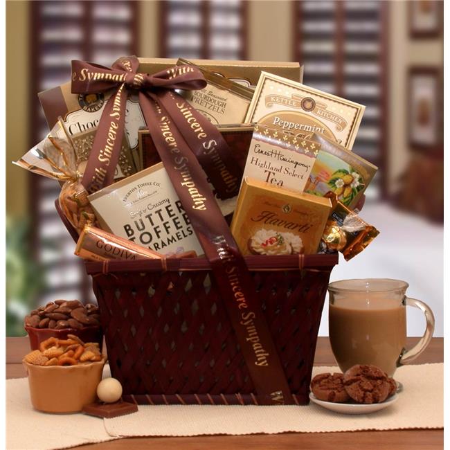 Gift Basket Drop 8113572 Sending Our Prayers Sympathy Gift Basket