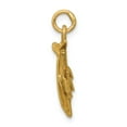 thumbnail image 2 of Real 14kt Yellow Gold 3-D Airplane Charm Pendant; for Adults and Teens; for Women and Men, 2 of 5