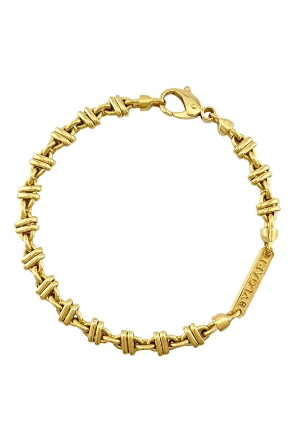 Pre-Owned Bulgari Bracelet, 18K Yellow Gold, Women's BVLGARI