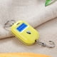thumbnail image 5 of Kenally Báscula colgante Digital de 25Kg x 5g, Mini báscula electrónica con gancho para equipaje, retroiluminación LCD, colgante electrónico, pesaje Medidores de medidas dimensionales amarillo Kenally GJ0423-03B, 5 of 6