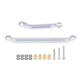 thumbnail image 2 of Milaget RC Steering Link Rod Set Maintenance Components Aluminum Alloy Upgrade Silver, 2 of 9