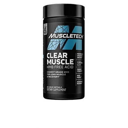 Muscle Recovery | MuscleTech Clear Muscle Post Workout Recovery | Muscle Builder for Men & Women | HMB Supplements | Sports Nutrition Post Workout Recovery & Muscle Building Supplements, 42