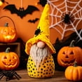 thumbnail image 5 of Euahivb Halloween Gnome Plush Figurine Faceless Doll with White Beard and Star Pattern Body for Spooky Party Tabletop Shelf Mantel Decor, Fall Home Decor, 5 of 6