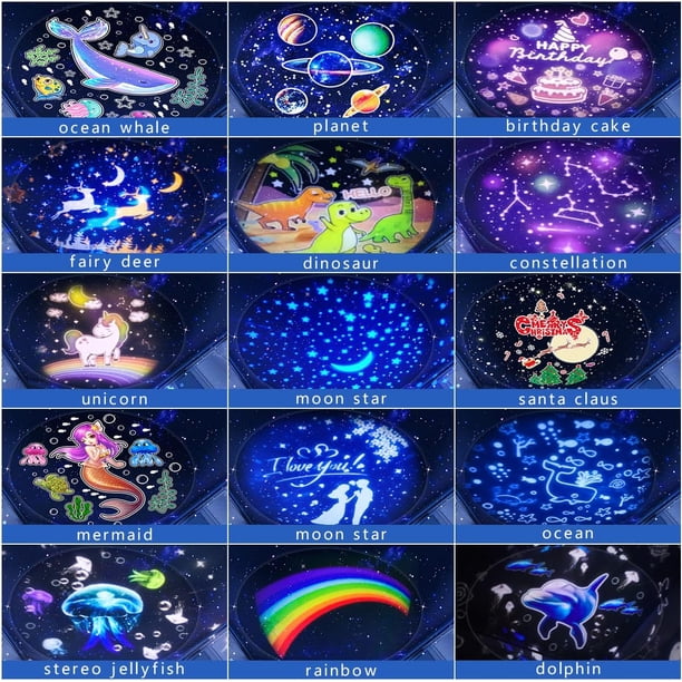 KISTRA Little Crown Night Light Star Projector Galaxy Projector