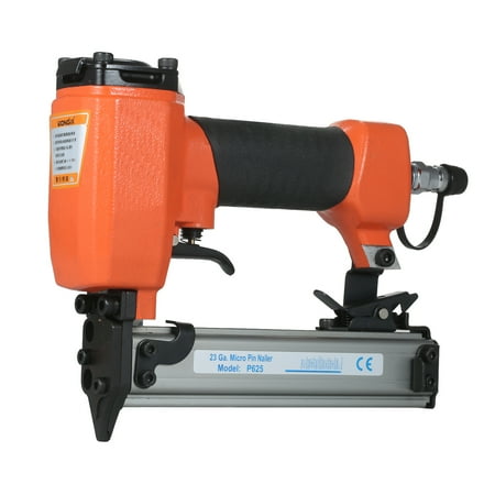 

23 Gauge Micro Pin Nailer 1/2 Inch to 1 Inch Air Nailer Pneumatic Finishing Stapler Air Powered Nail for Woodworking Furniture Decoration -- Easy to Remove Stuck Nails