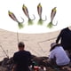 thumbnail image 5 of Epoxi Minnow Streamer Fly Agua salada Bass Trucha Perca Chub Múltiples colores 4pcs piezas C Cola Pesca Bass Pike Moscas, 5 of 8