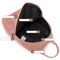 thumbnail image 6 of Stylago Corduroy Backpacks for Women with Tassel Front Pockets Casual Computer Daypack Ladies Medium Laptop Bags for Work Pink, 6 of 7