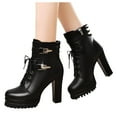 combat booties heel