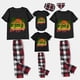 thumbnail image 1 of Pijamas familiares navideños a juego, conjuntos de pijamas negros, árboles de coco, Navidad en julio, 1 of 3