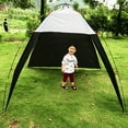 thumbnail image 1 of TIMIFIS Beach Tent Beach Shade Tent for 3/4 Person with UPF 50+ UV Protection Portable Beach Lightweight With Ventilating Mesh Windows Plus Carrying Bag, Ground Pegs ummer, 1 of 1