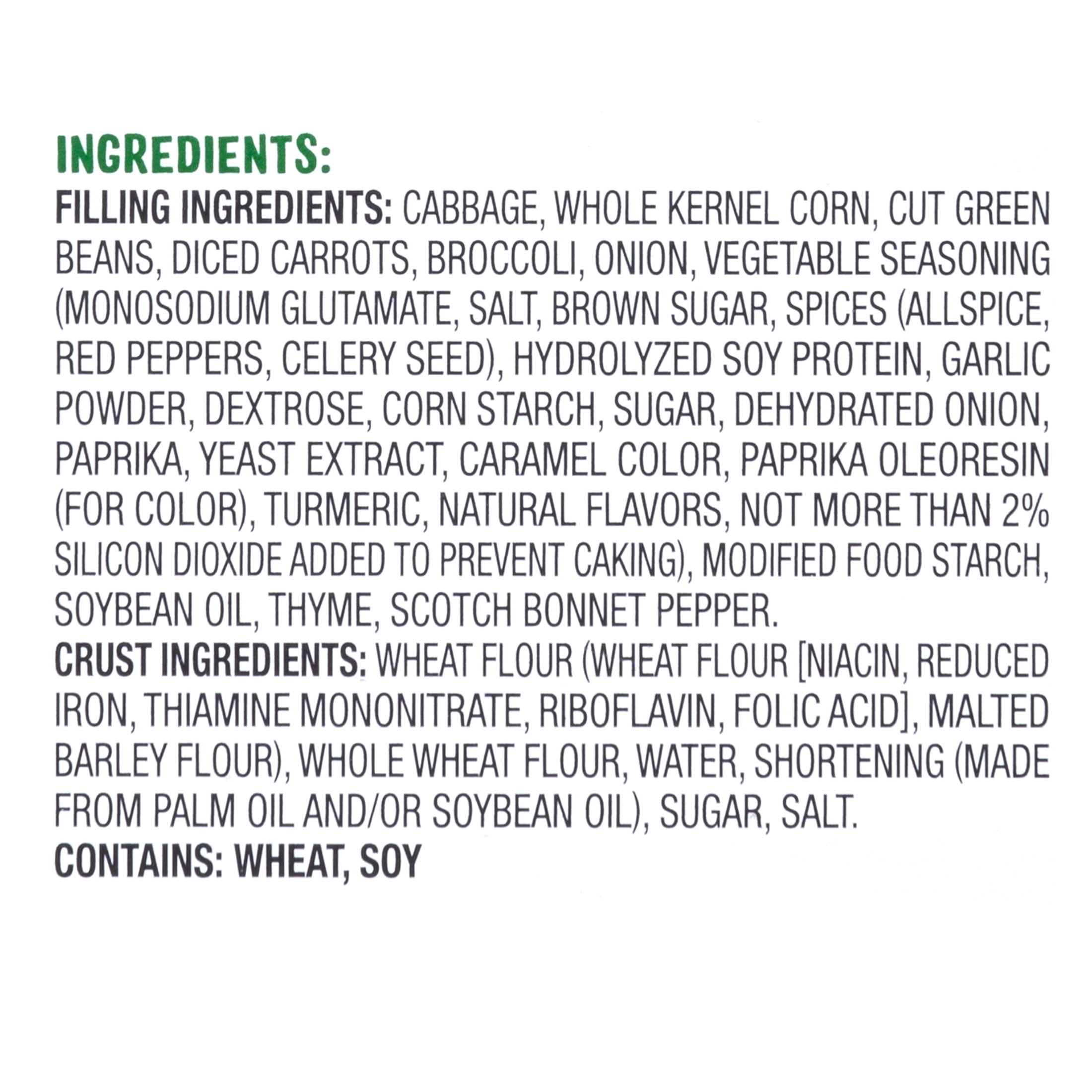 Golden Krust Island Select Vegetable Patties with Jamaican Style Seasonings, 2 Ct, 9 oz (Frozen)