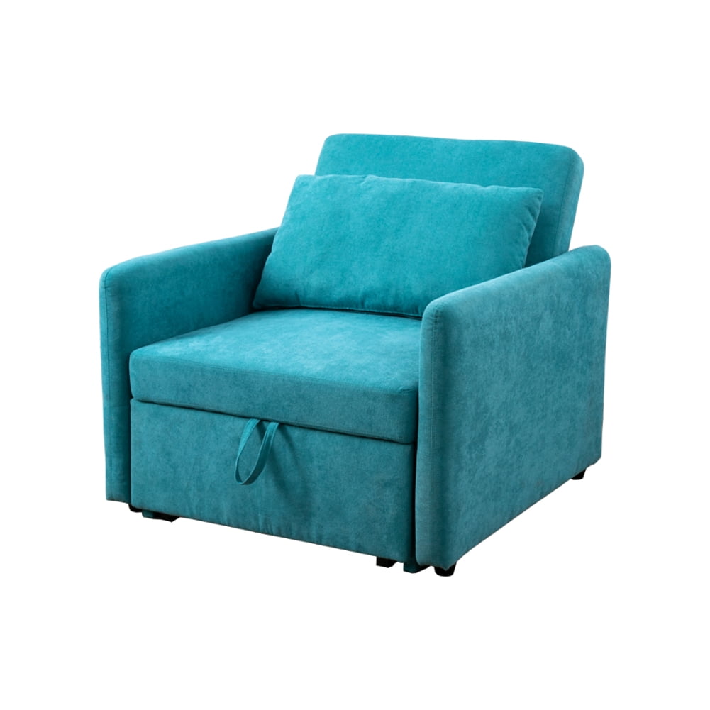 Kadyn 3 in 1 Convertible Sofa Bed Chair, Sleeper Chair, Single Sofa Chairs for Small Space Adjustable Backrest, Green Kadyn 3 in 1 Convertible Sofa Bed Chair, Sleeper Chair, Single Sofa Chairs for Small Space Adjustable Backrest, Green