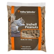 RED RIVER COMMODITIES Valley Splendor Inshell Peanuts for Wild Birds & Squirrels - 3 LB