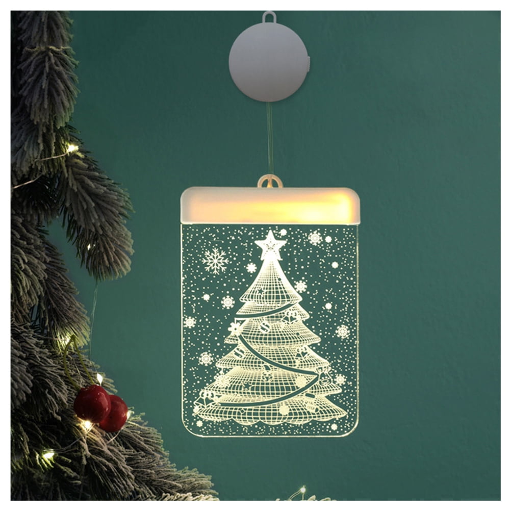 Christmas Lights for Bedroom Battery Operated Suction Cup Hanging Mount