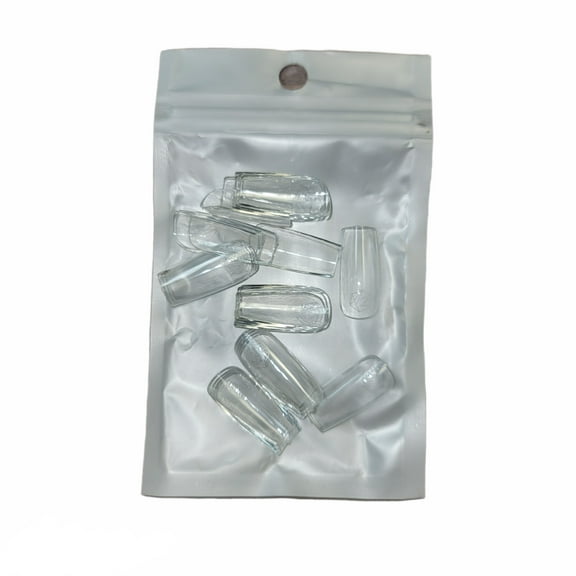 Harmony Gelish Soft Gel Tips Medium Square 50 CT Refill