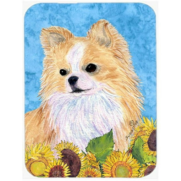 Chihuahua, Glass Cutting Board - Large