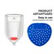 thumbnail image 3 of 10 piezas de desodorante antimicrobiano con fragancia para urinario de hombre, almohadilla aromática para orina de piscina, filtro ecológico, alfombrilla para urinario, 3 of 6