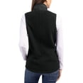 thumbnail image 2 of Women's Cutter & Buck Black Arizona State Sun Devils Cascade Eco Fleece Full-Zip Vest, 2 of 2
