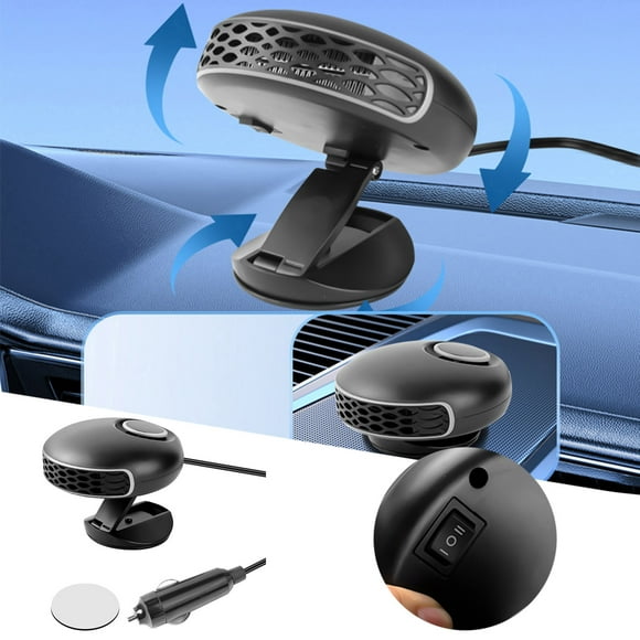 LLQkigsxse Heaters Car Heater Portable Car Heater 12V Car Heater and Car Heater Plug Into 360° Adjustment