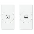 thumbnail image 3 of Baldwin ENCONCFR190 Contemporary Single Cylinder Keyed Entry Door Knob Set - Black, 3 of 7