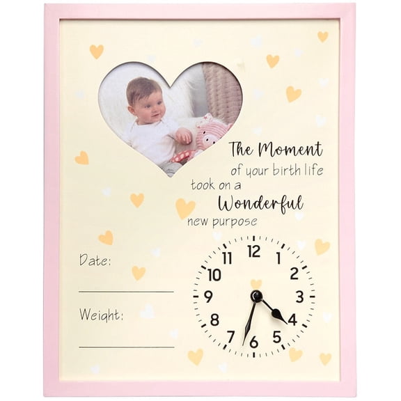 Baby Is Born Frame - Custom Newborn Keepsake